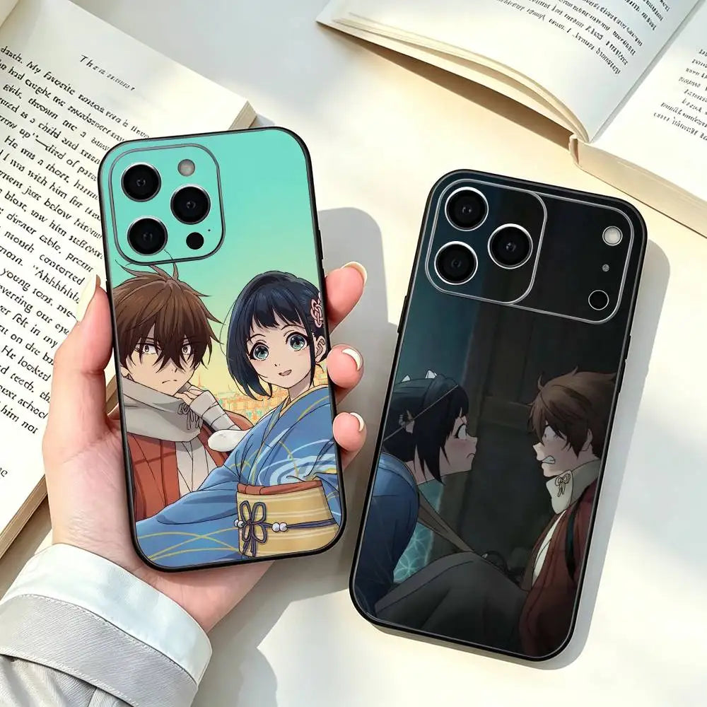 Sparks of Tomorrow Anime Kihachi Sakamoto Sunset iPhone Case