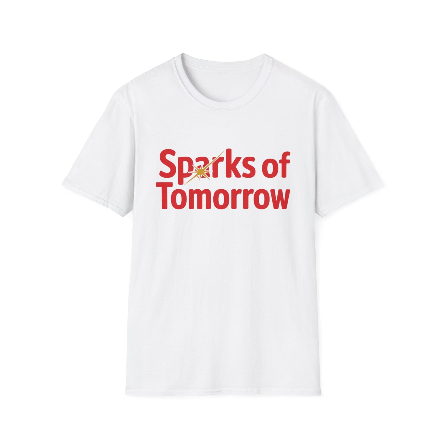 Sparks of Tomorrow Logo White T-Shirt