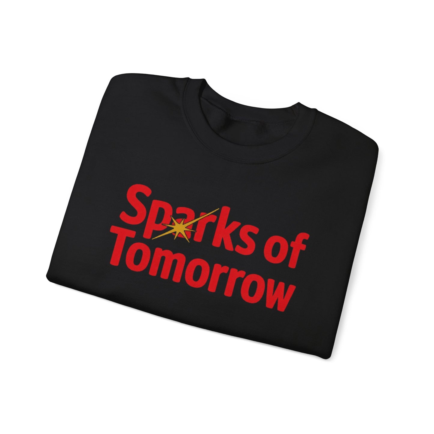 Sparks of Tomorrow Logo Black Sweatshirt
