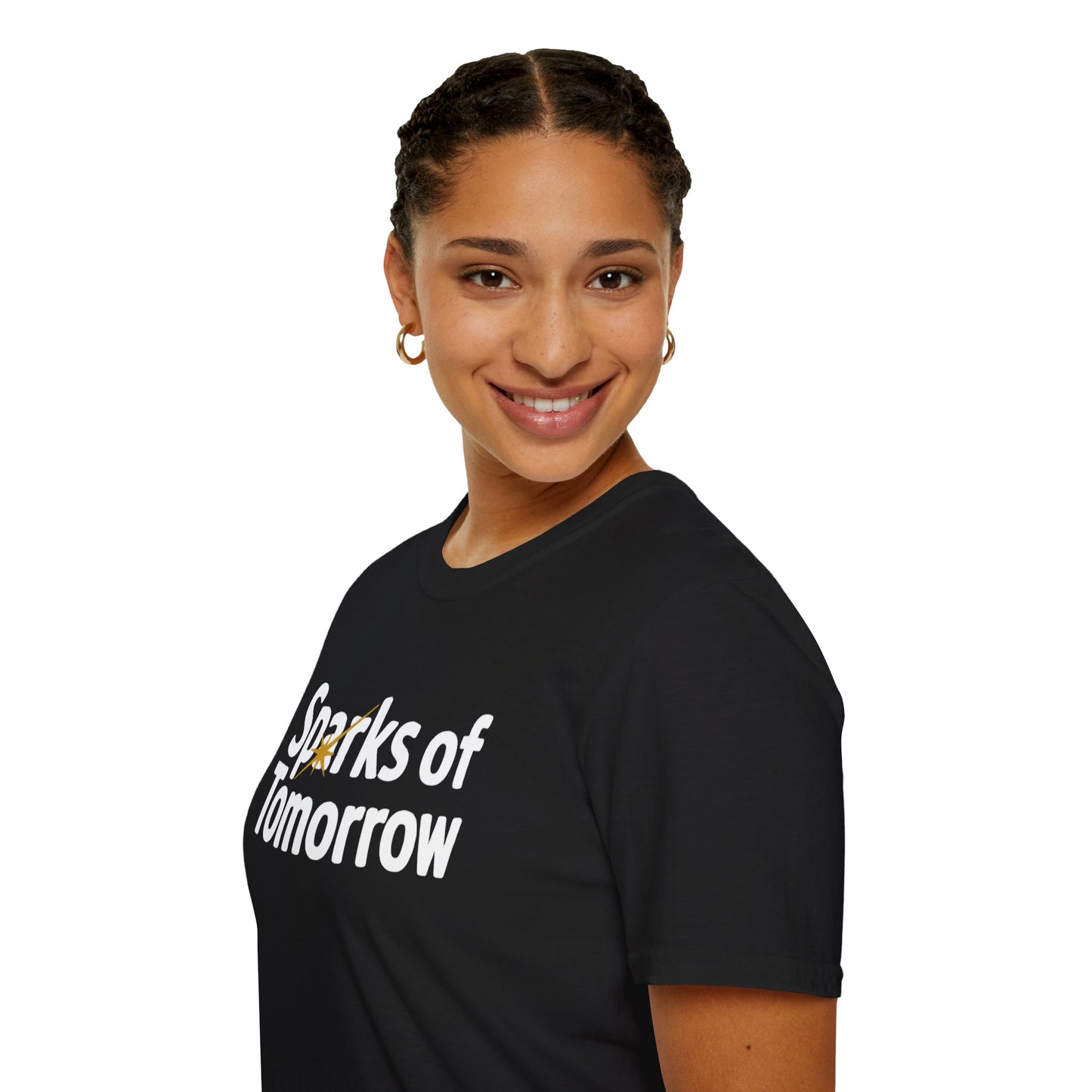 Sparks of Tomorrow Logo Black T-Shirt