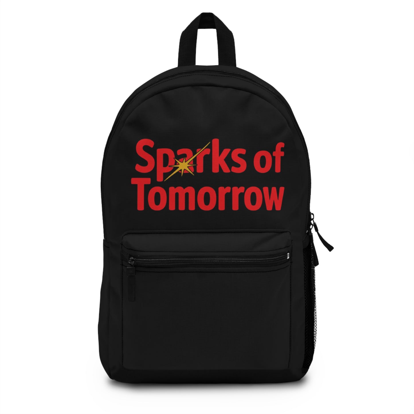 Sparks of Tomorrow Logo Black Backpack