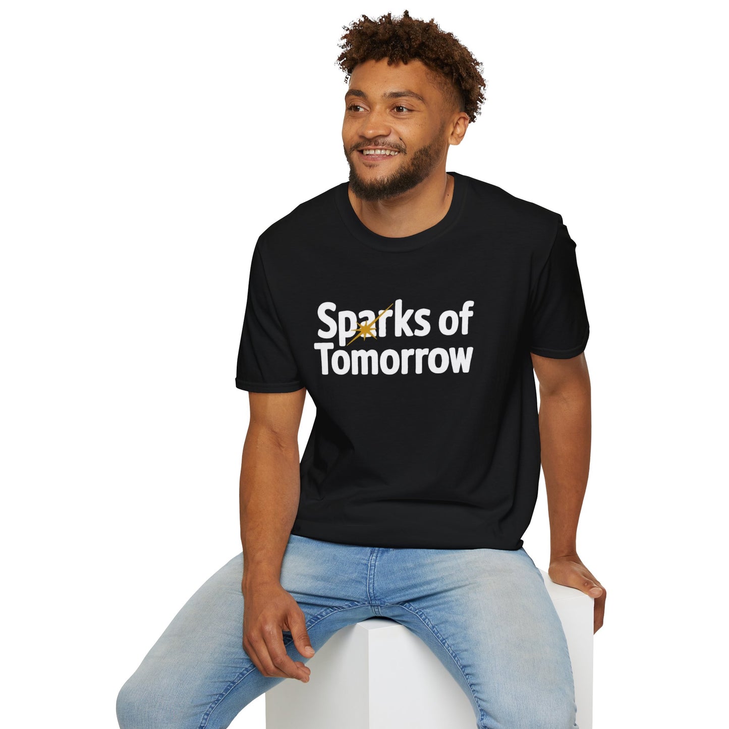 Sparks of Tomorrow Logo Black T-Shirt