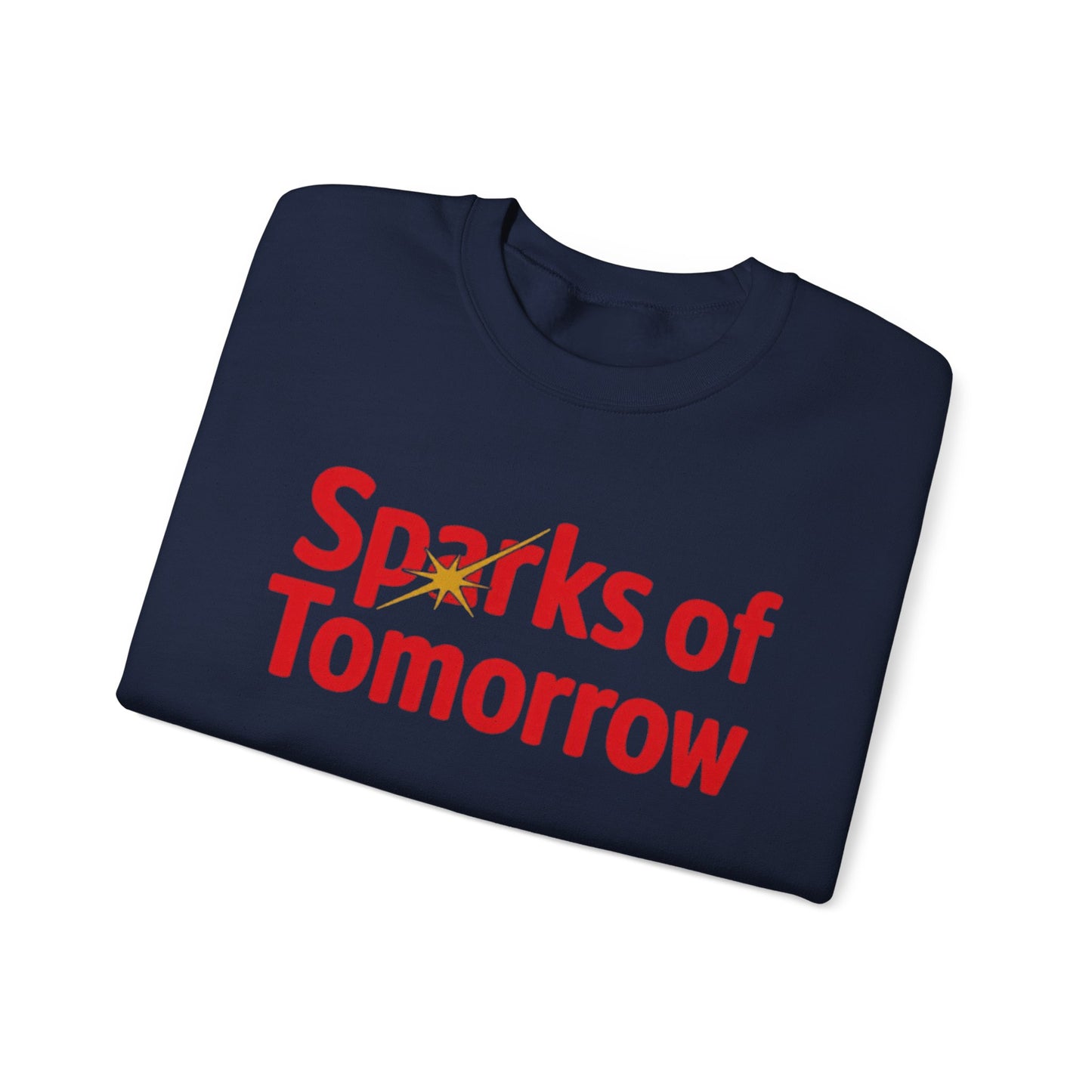 Sparks of Tomorrow Logo Navy Blue Sweatshirt
