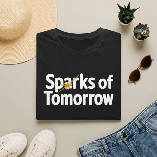 Sparks of Tomorrow Logo Black T-Shirt