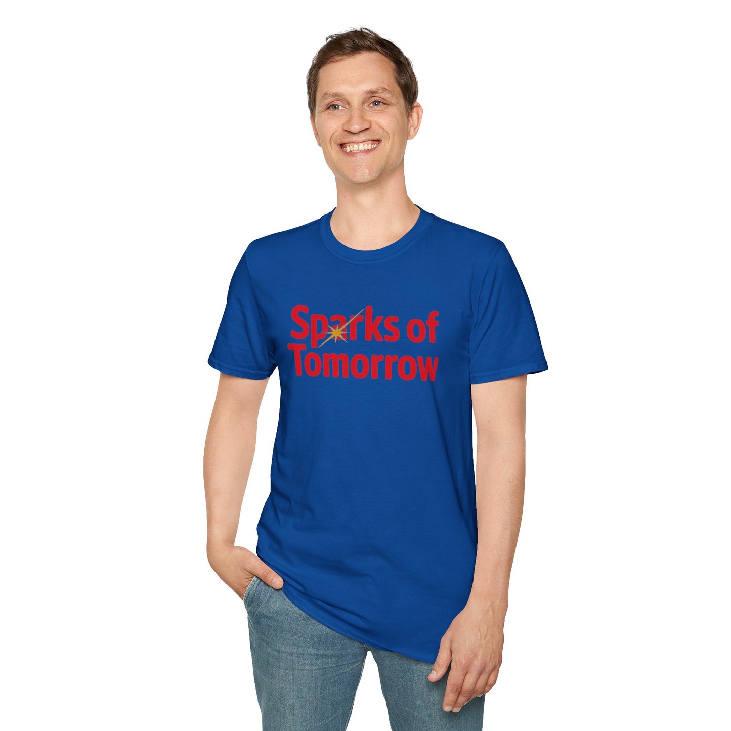 Sparks of Tomorrow Logo Blue T-Shirt