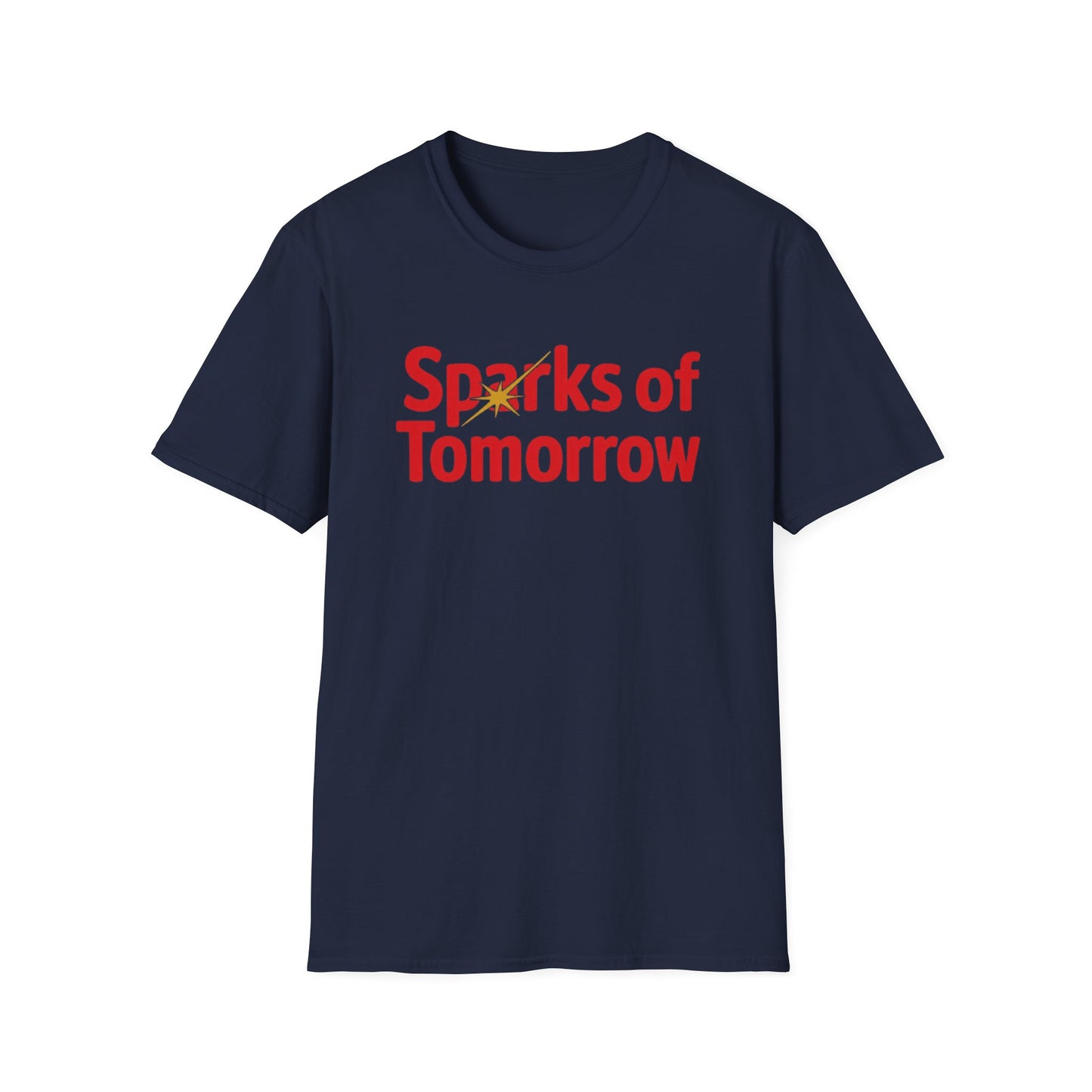 Sparks of Tomorrow Logo Navy Blue T-Shirt