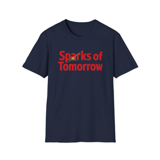 Sparks of Tomorrow Logo Navy Blue T-Shirt