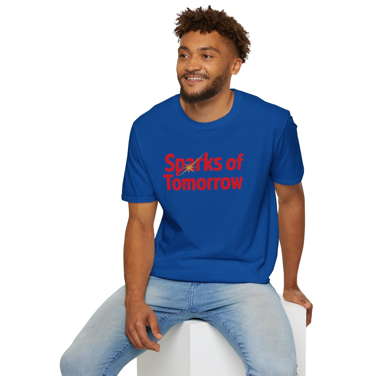 Sparks of Tomorrow Logo Blue T-Shirt