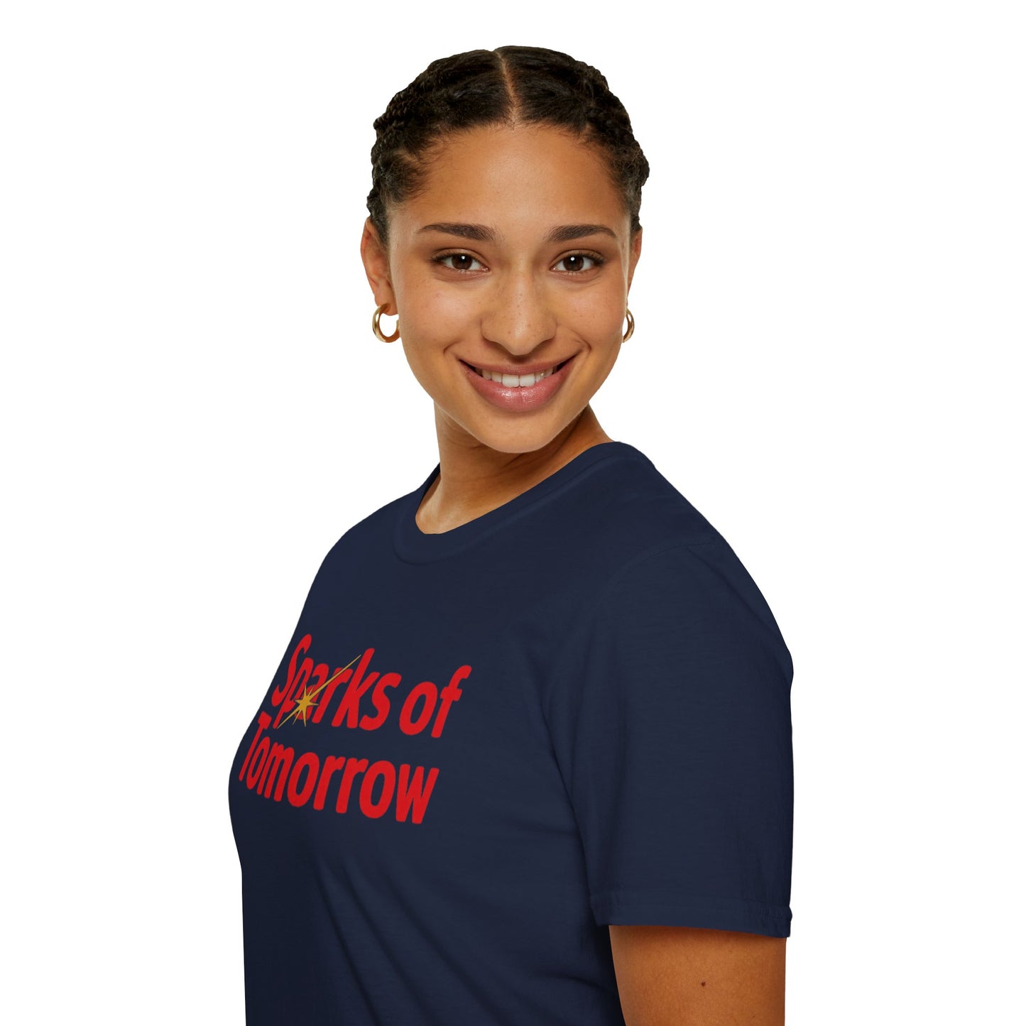 Sparks of Tomorrow Logo Navy Blue T-Shirt