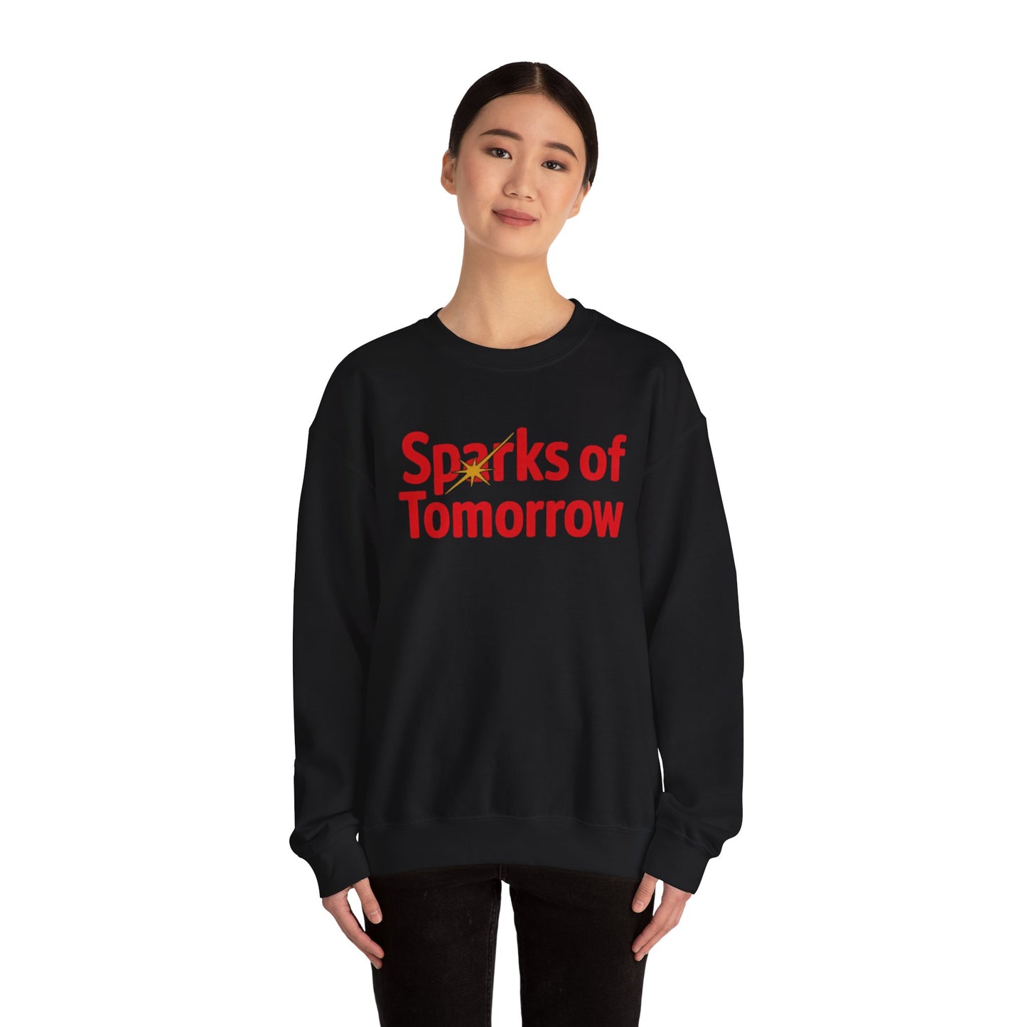 Sparks of Tomorrow Logo Black Sweatshirt