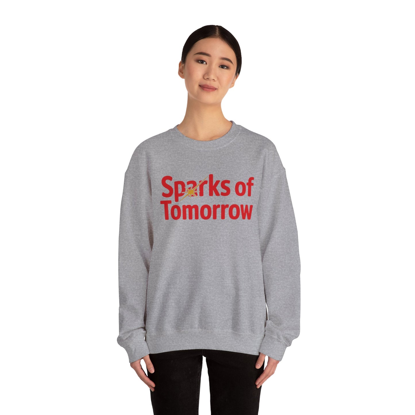 Sparks of Tomorrow Logo Gray Sweatshirt