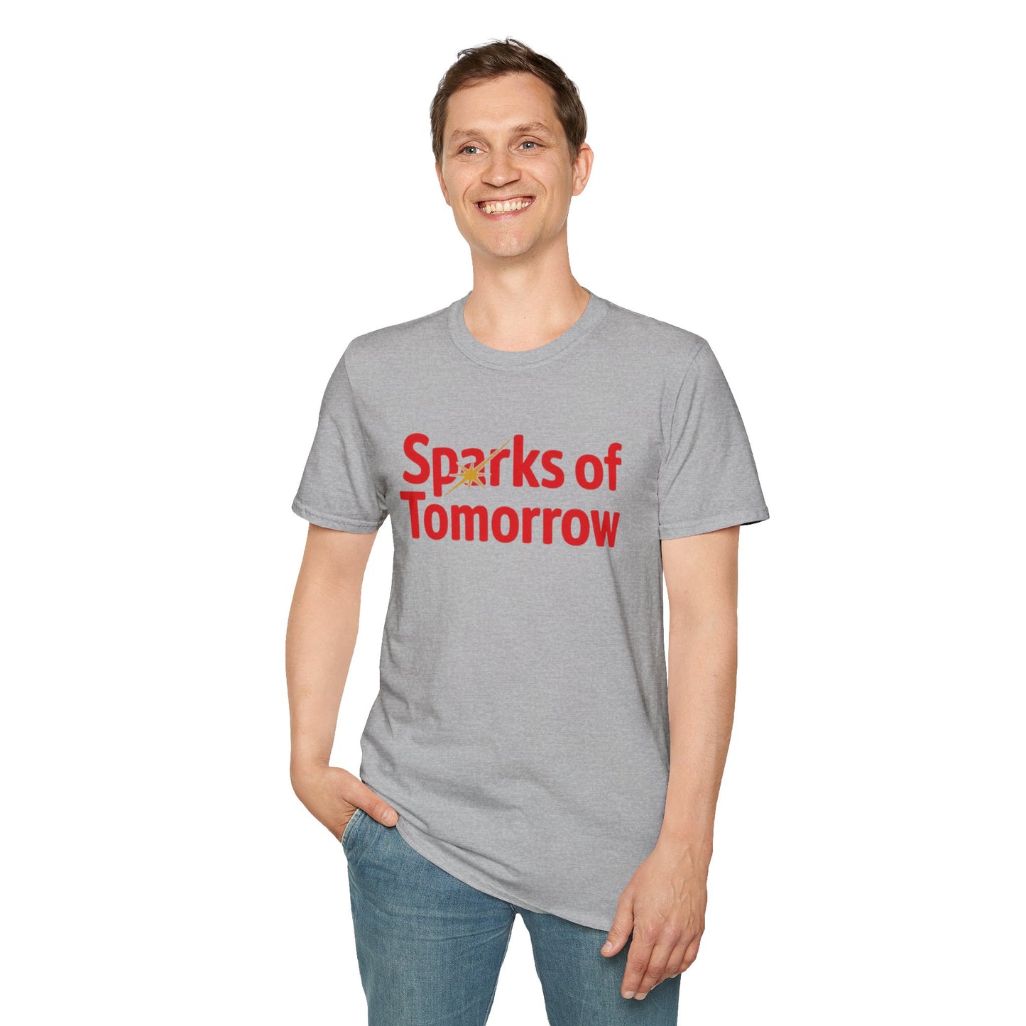 Sparks of Tomorrow Logo Gray T-Shirt