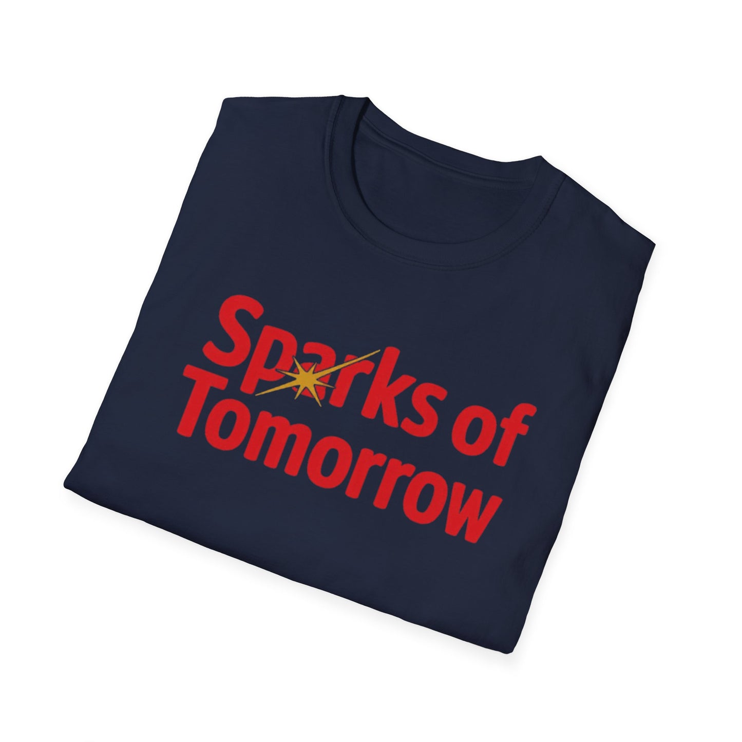 Sparks of Tomorrow Logo Navy Blue T-Shirt