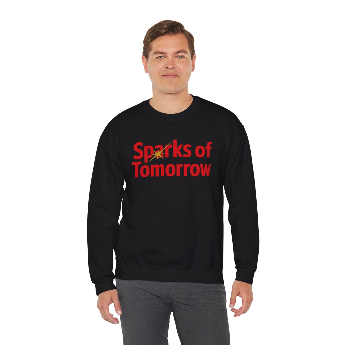 Sparks of Tomorrow Logo Black Sweatshirt