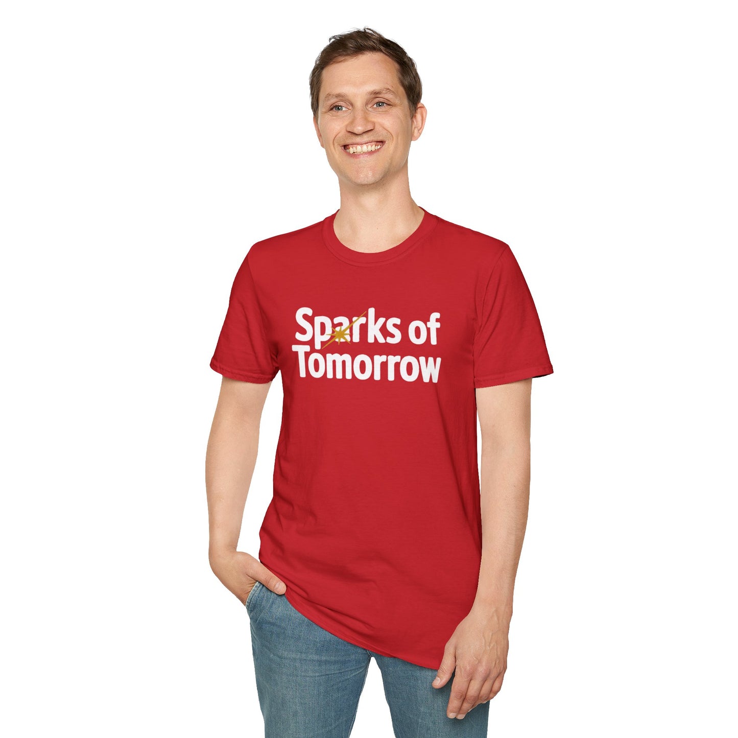 Sparks of Tomorrow Logo Red T-Shirt