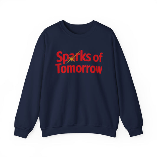Sparks of Tomorrow Logo Navy Blue Sweatshirt