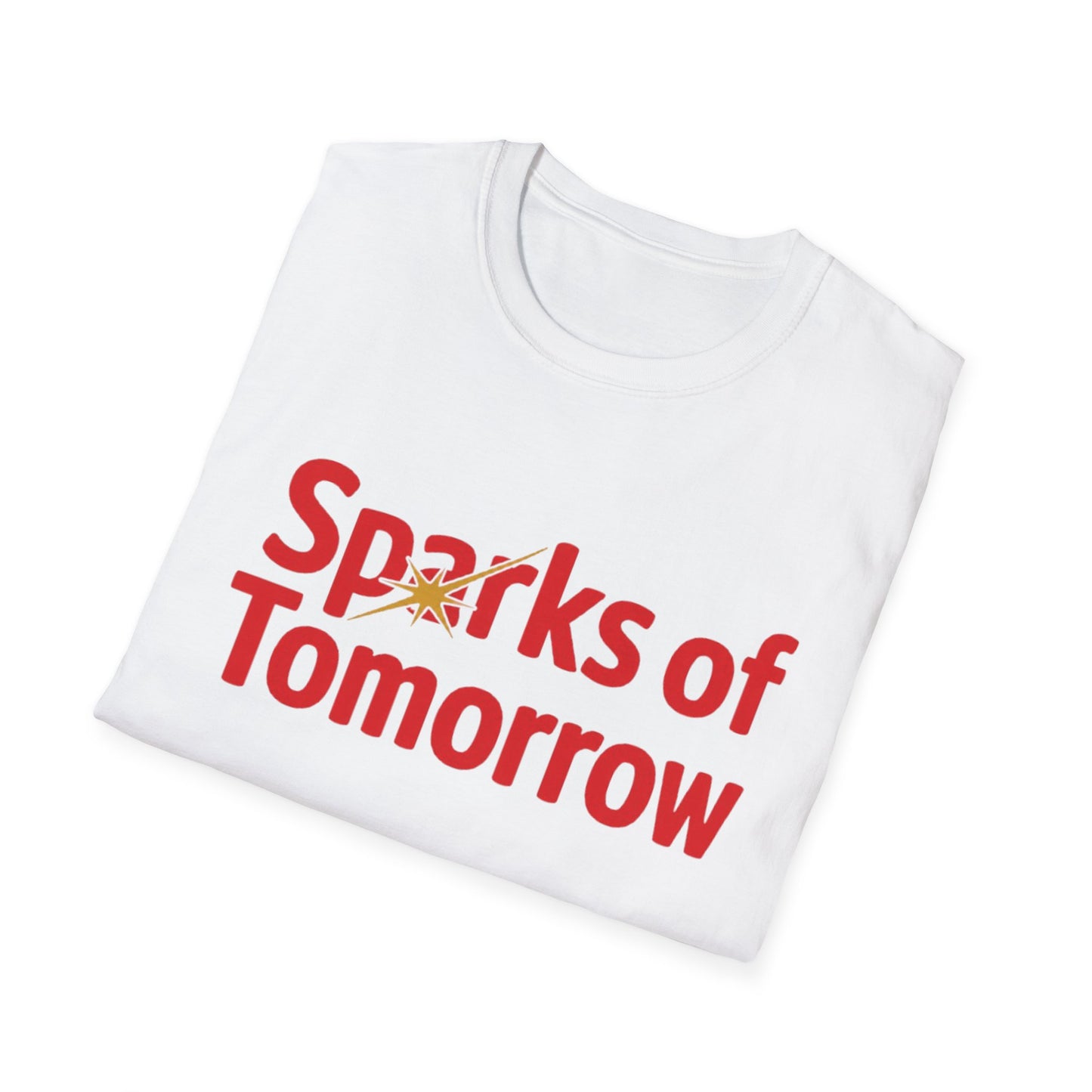 Sparks of Tomorrow Logo White T-Shirt