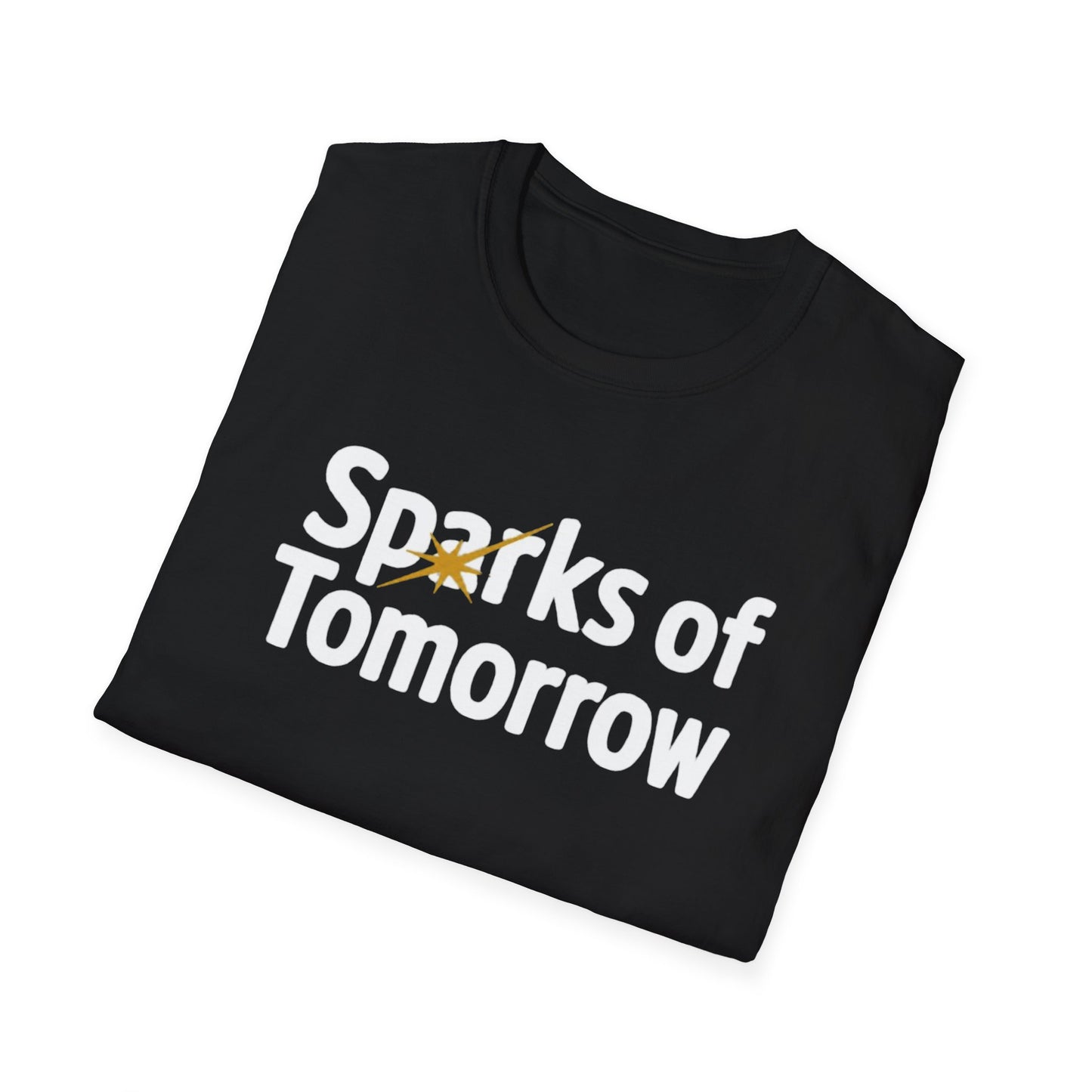 Sparks of Tomorrow Logo Black T-Shirt