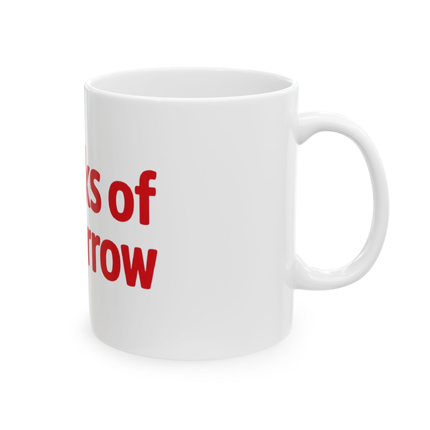 Sparks of Tomorrow Logo White Mug (11oz & 15oz)