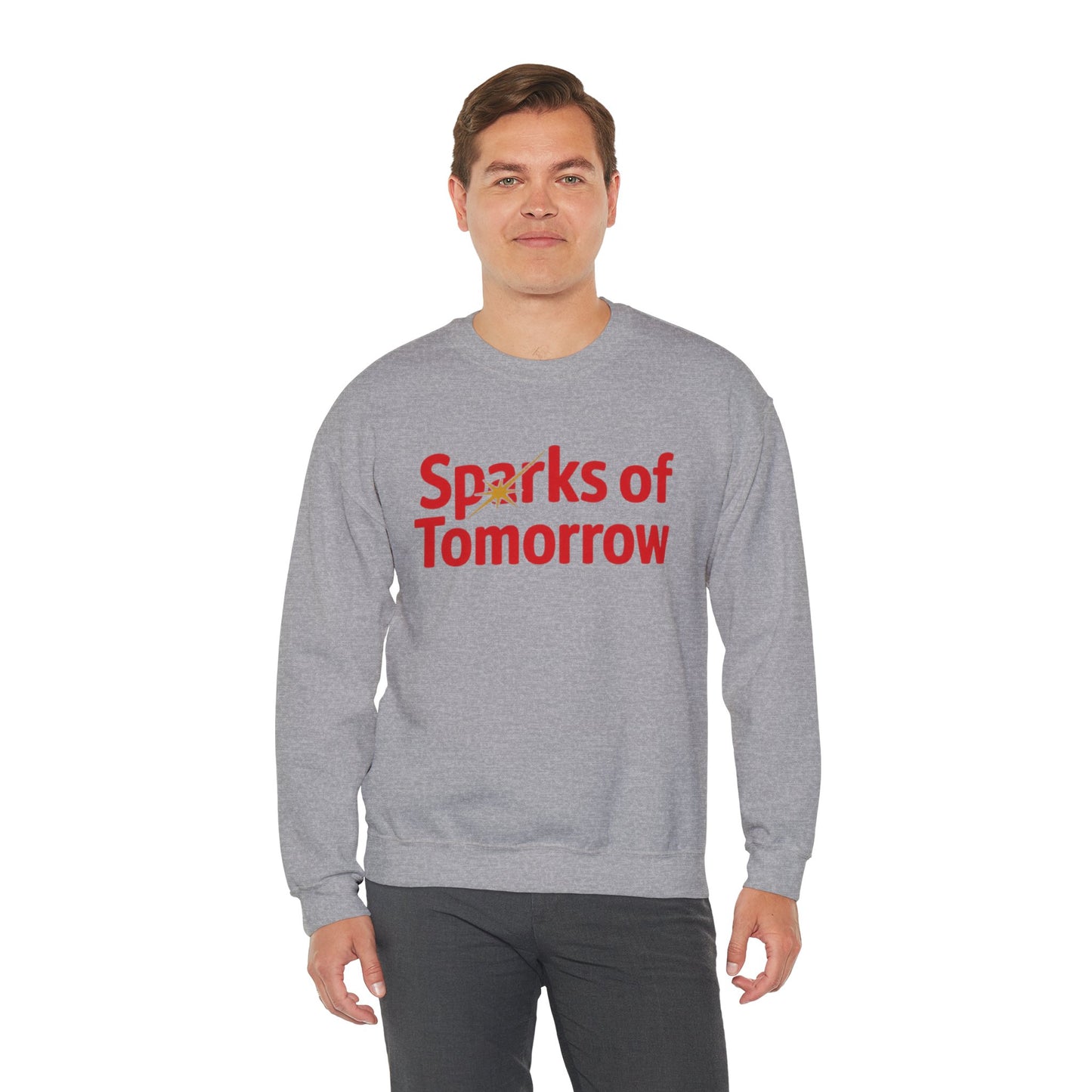 Sparks of Tomorrow Logo Gray Sweatshirt