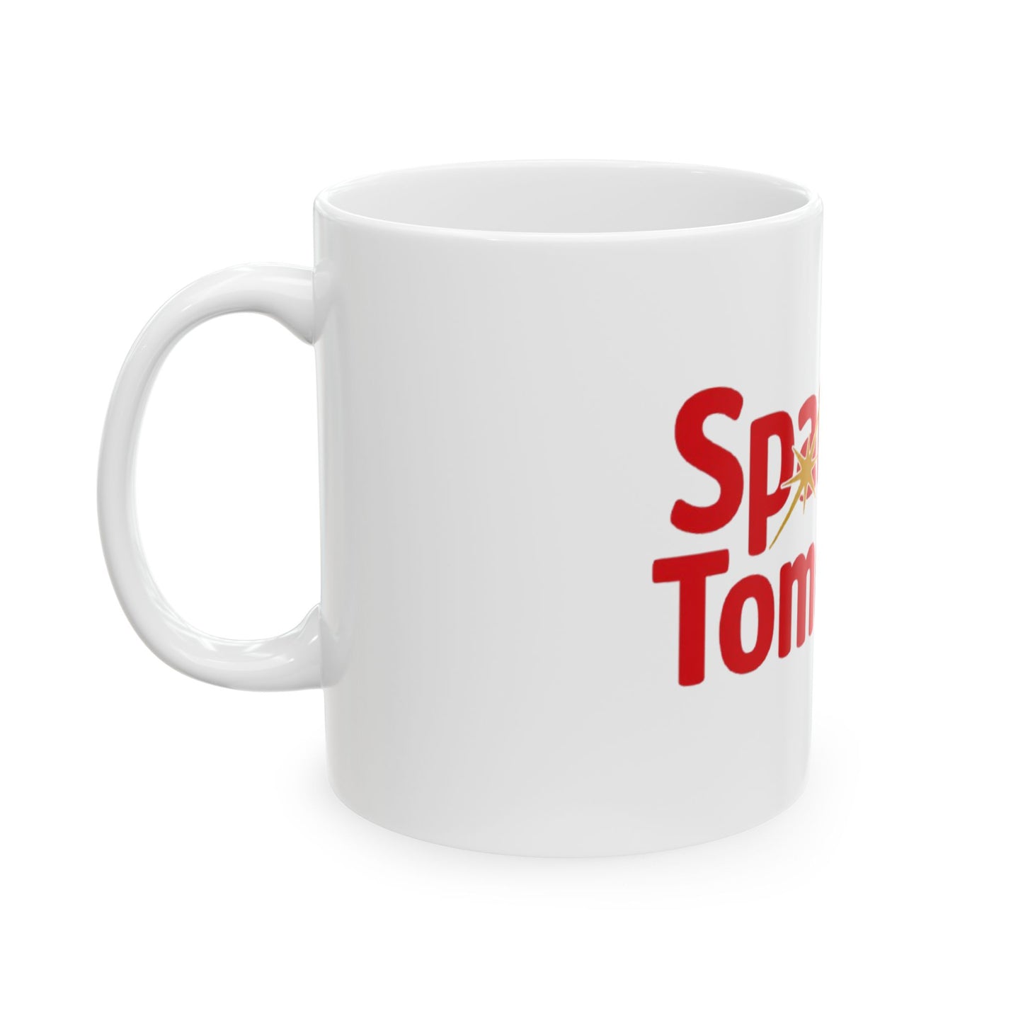 Sparks of Tomorrow Logo White Mug (11oz & 15oz)