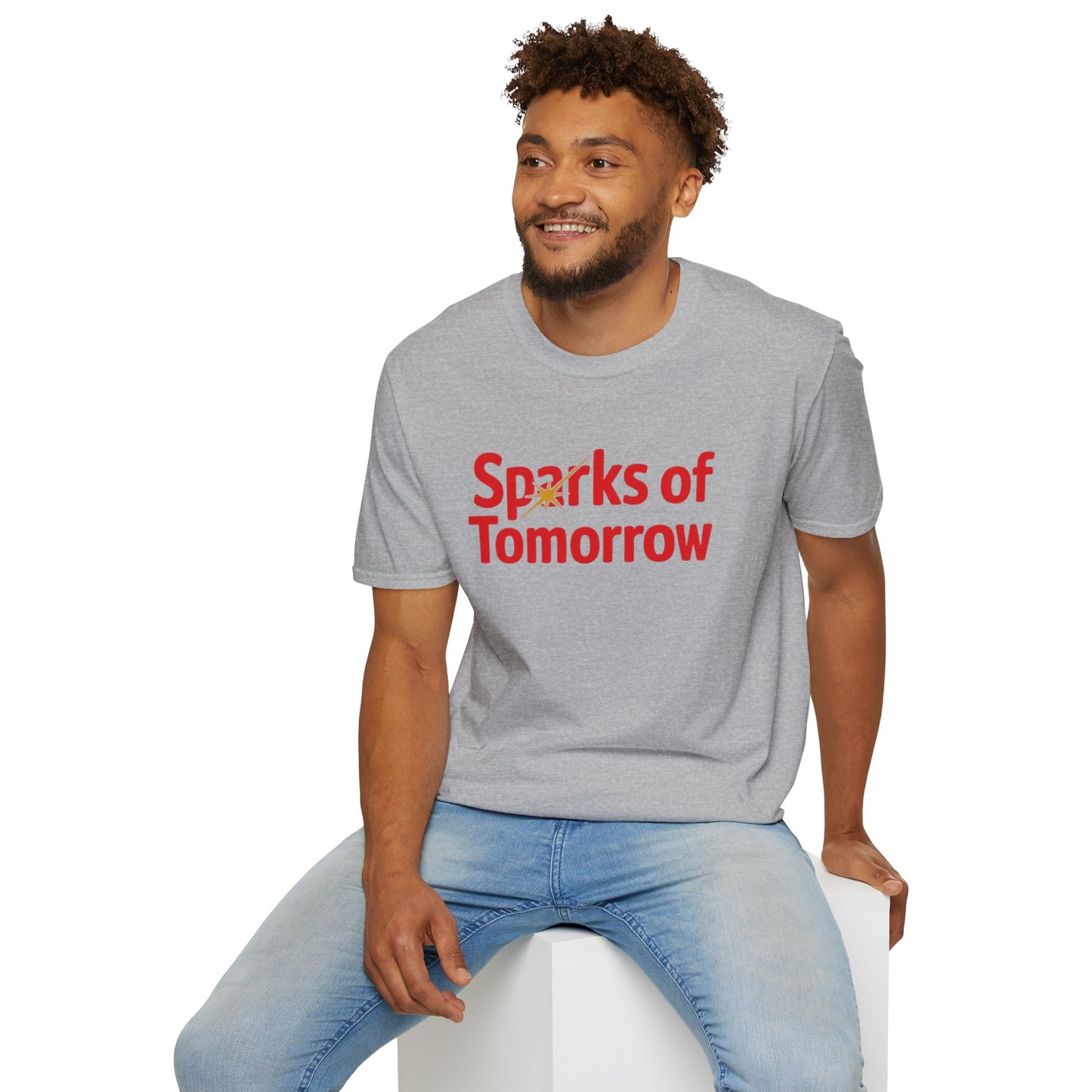 Sparks of Tomorrow Logo Gray T-Shirt