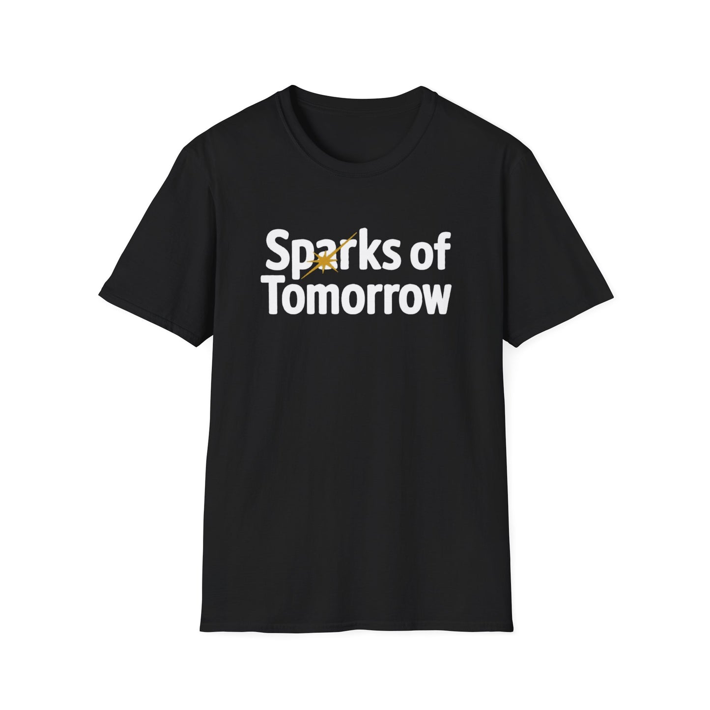 Sparks of Tomorrow Logo Black T-Shirt