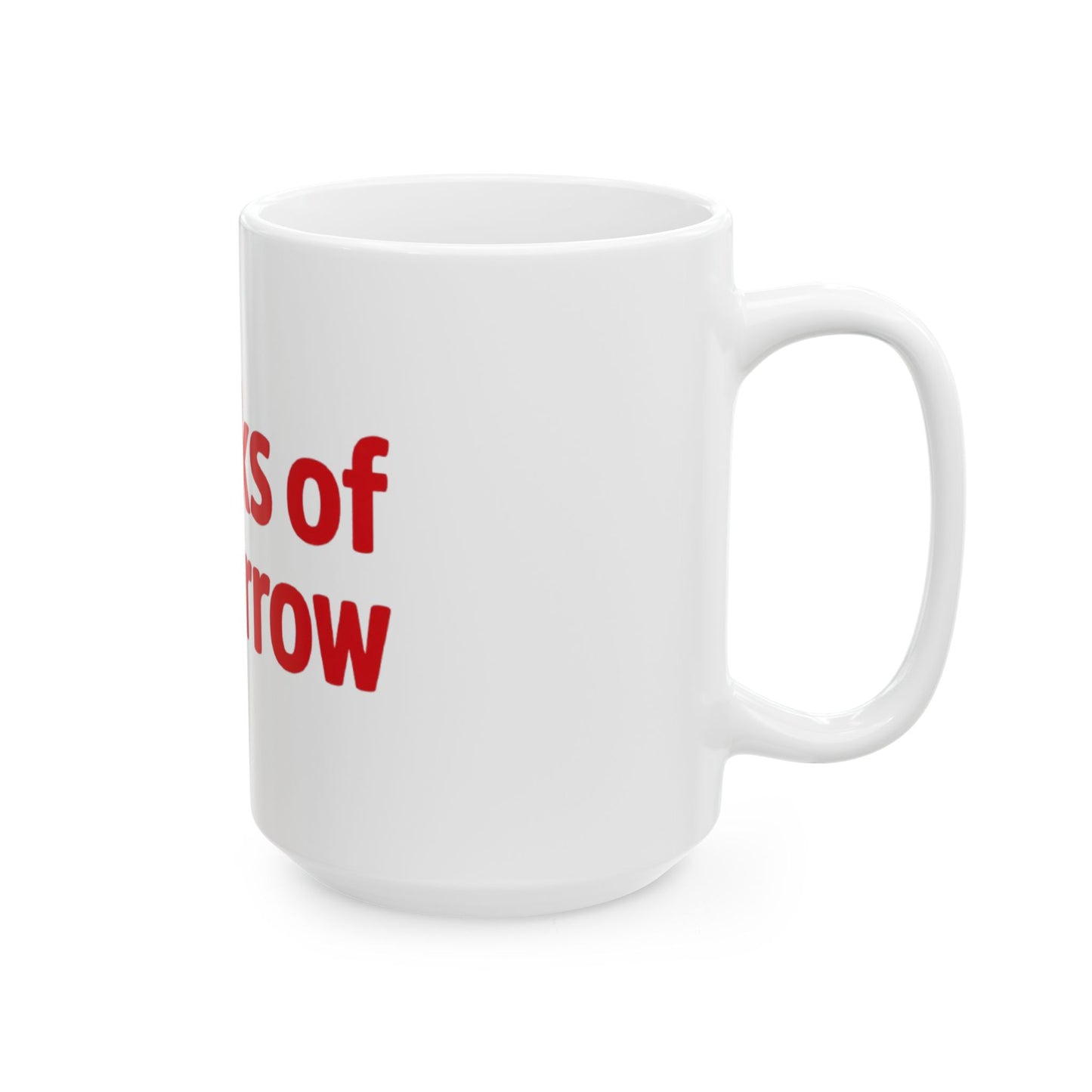 Sparks of Tomorrow Logo White Mug (11oz & 15oz)