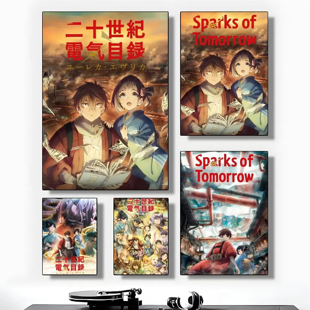 Sparks of Tomorrow Japanese Anime Poster