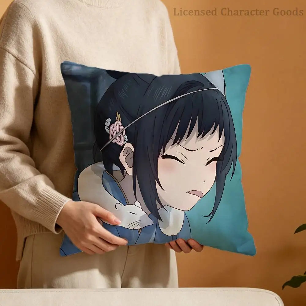 Sparks of Tomorrow Inako Momokawa Cute Expression Cushion