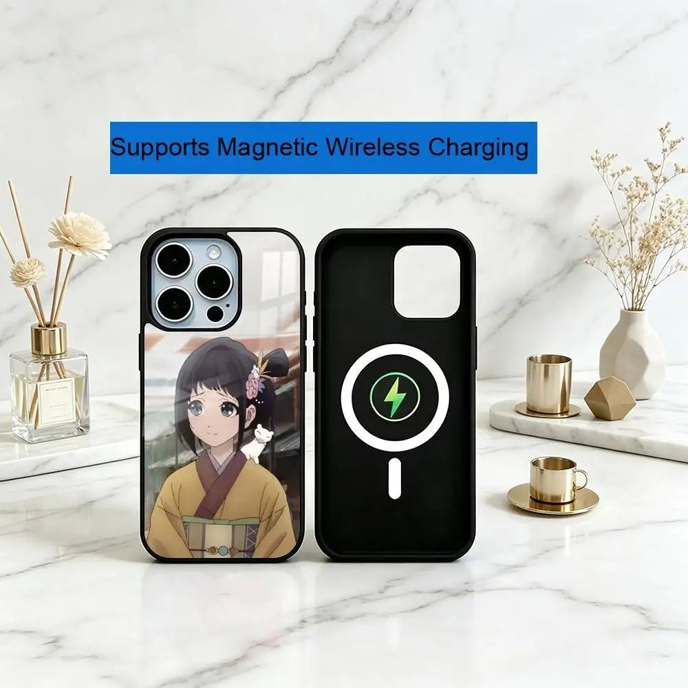 Sparks of Tomorrow Inako Momokawa Traditional Kimono MagSafe iPhone Case