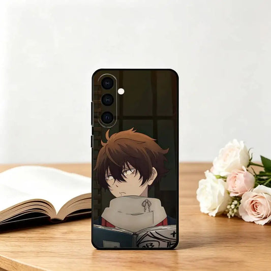 Sparks of Tomorrow Kihachi Sakamoto Reading Samsung Galaxy Phone Case