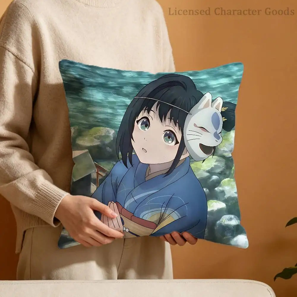 Sparks of Tomorrow Inako Momokawa Fox Mask Cushion