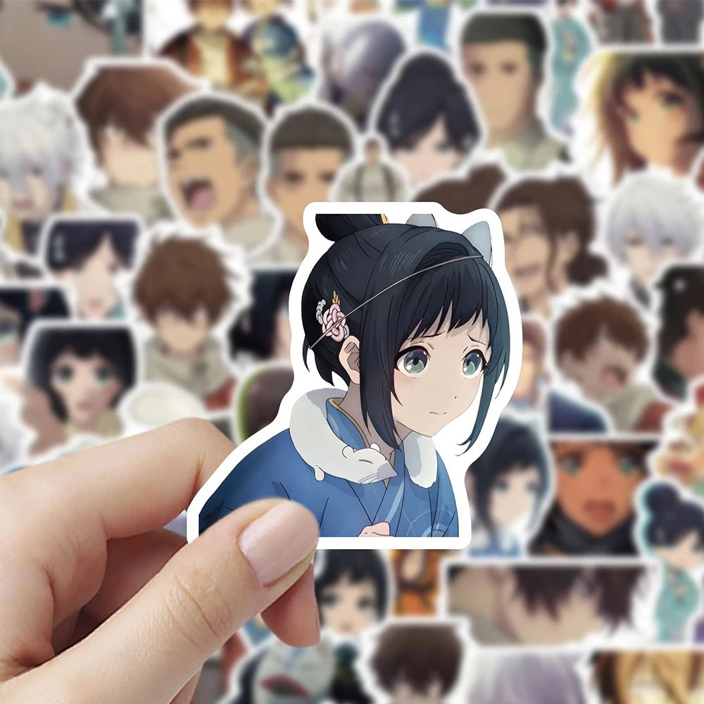 Sparks of Tomorrow Anime Sticker Pack – 60 Pieces