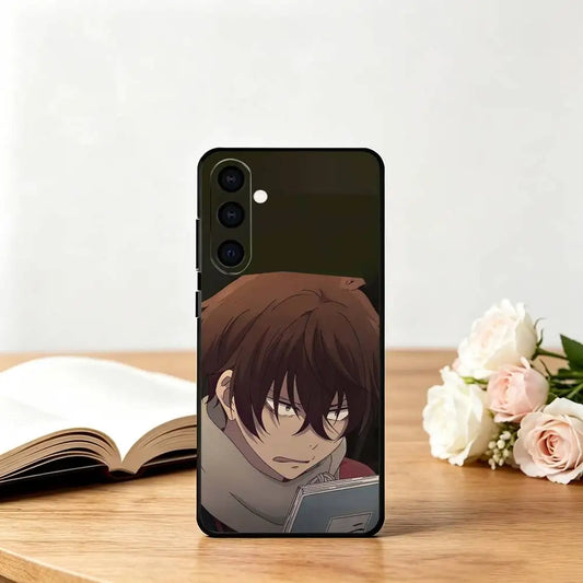 Sparks of Tomorrow Kihachi Sakamoto Reading Samsung Galaxy Phone Case