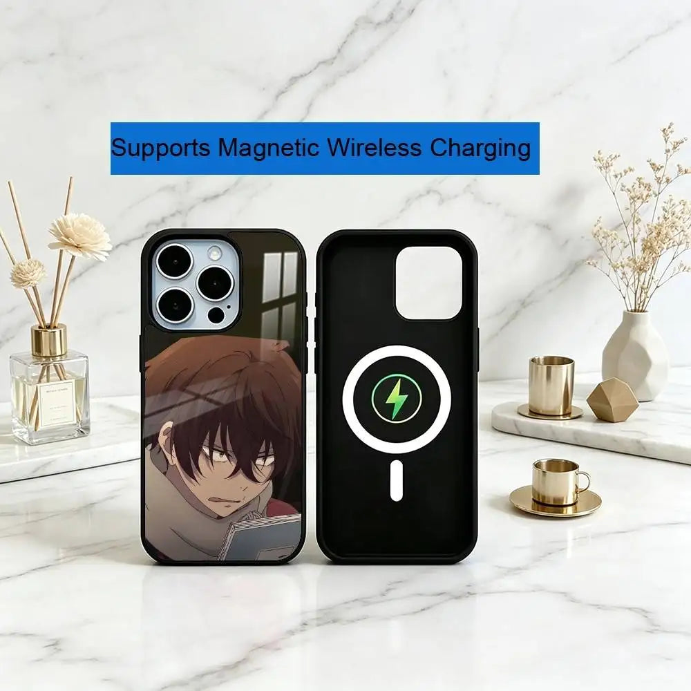 Sparks of Tomorrow Kihachi Sakamoto Reading MagSafe iPhone Case