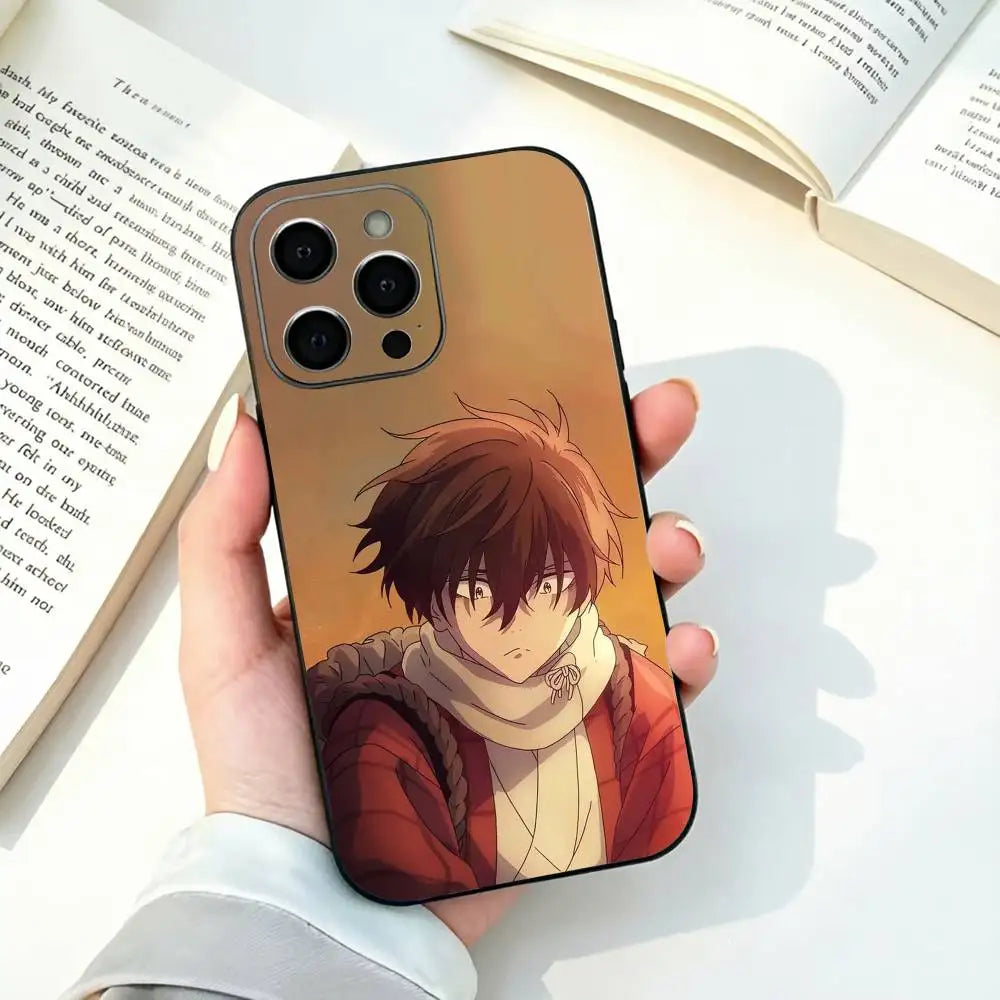 Sparks of Tomorrow Anime Kihachi Sakamoto Sunset iPhone Case