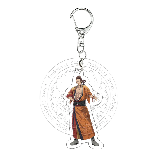 Sparks of Tomorrow Seiroku Sakamoto Orange Robe Keychain