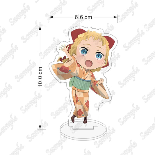 Sparks of Tomorrow Kate Okura Floral Kimono Chibi Acrylic Stand Figure