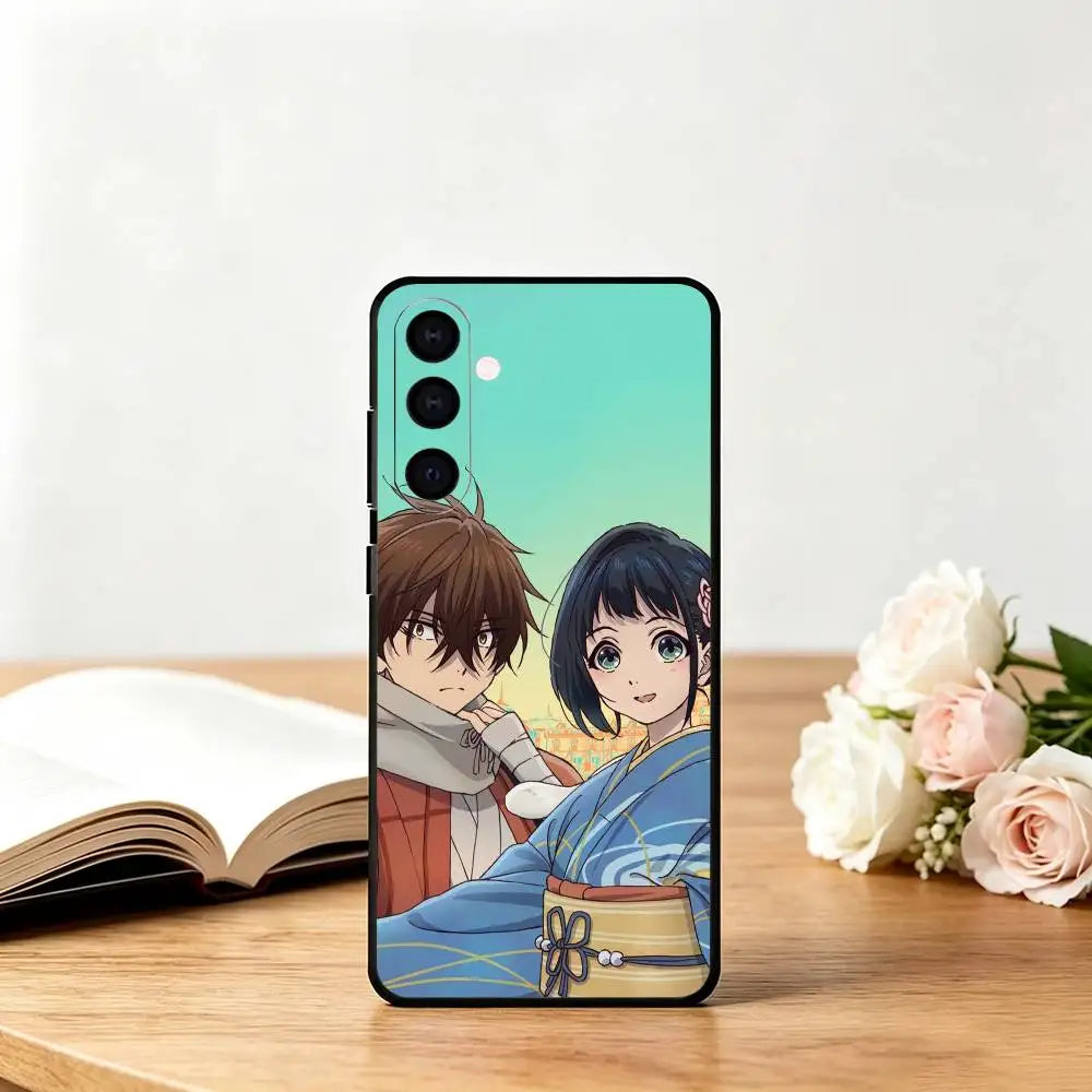 Sparks of Tomorrow Kihachi and Inako Samsung Galaxy Phone Case