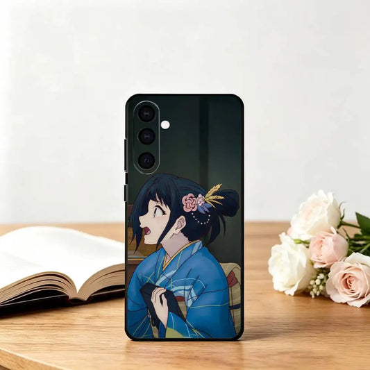 Sparks of Tomorrow Inako Momokawa Blue Kimono Samsung Galaxy Phone Case