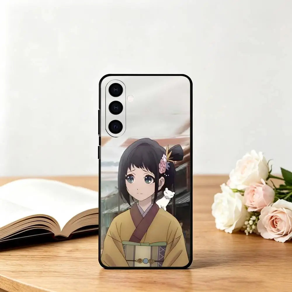 Sparks of Tomorrow Inako Momokawa Traditional Kimono Samsung Galaxy Phone Case