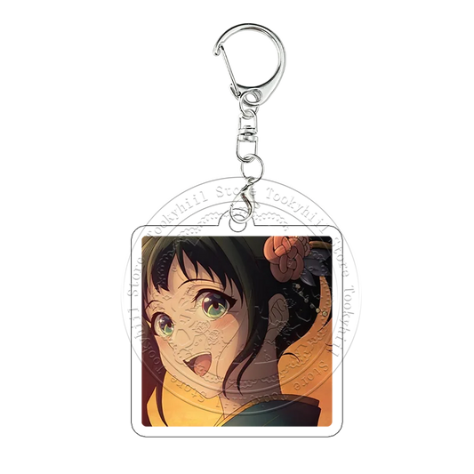 Sparks of Tomorrow Inako Momokawa Portrait Keychain