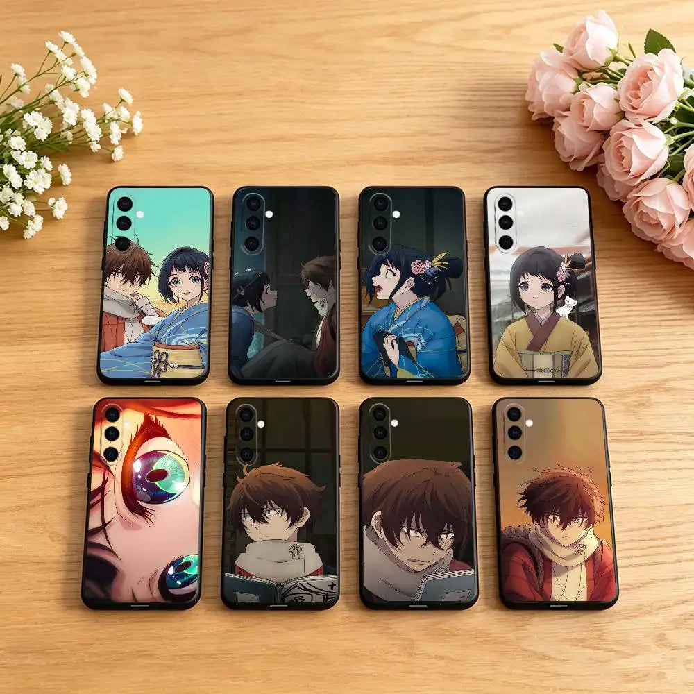 Sparks of Tomorrow Kihachi and Inako Samsung Galaxy Phone Case