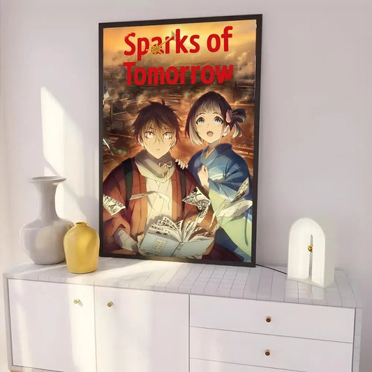 Sparks of Tomorrow Main Character Duo Anime Poster
