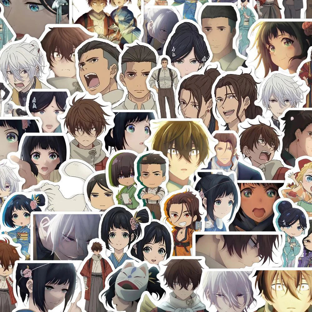 Sparks of Tomorrow Anime Sticker Pack – 60 Pieces