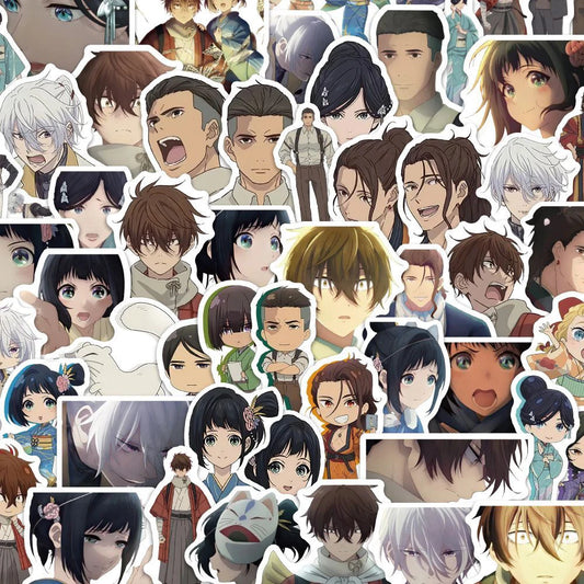 Sparks of Tomorrow Anime Sticker Pack – 60 Pieces