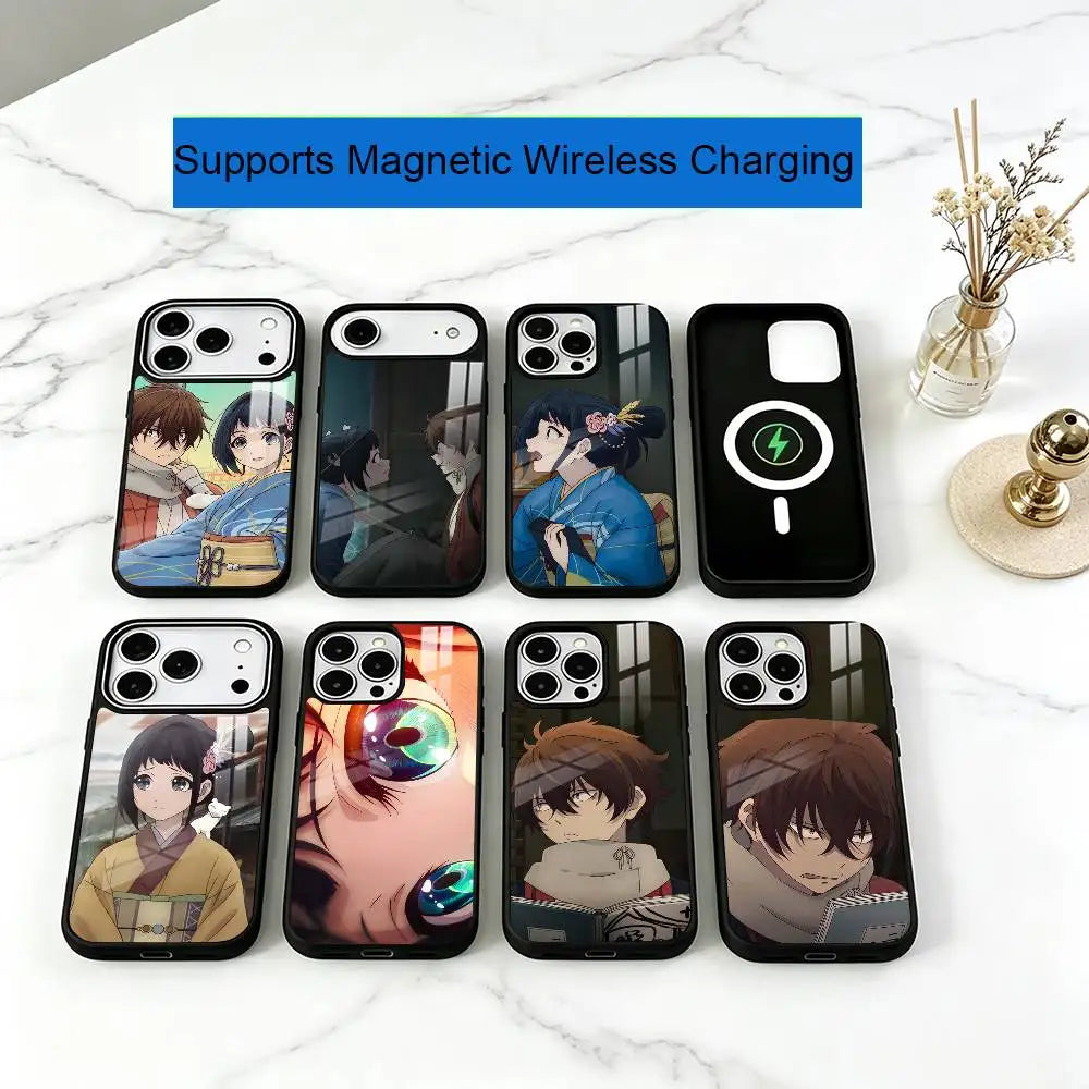 Sparks of Tomorrow Kihachi Sakamoto Reading MagSafe iPhone Case