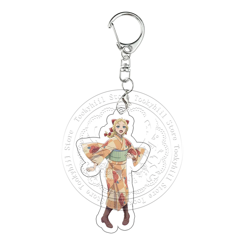 Sparks of Tomorrow Kate Okura Floral Kimono Keychain
