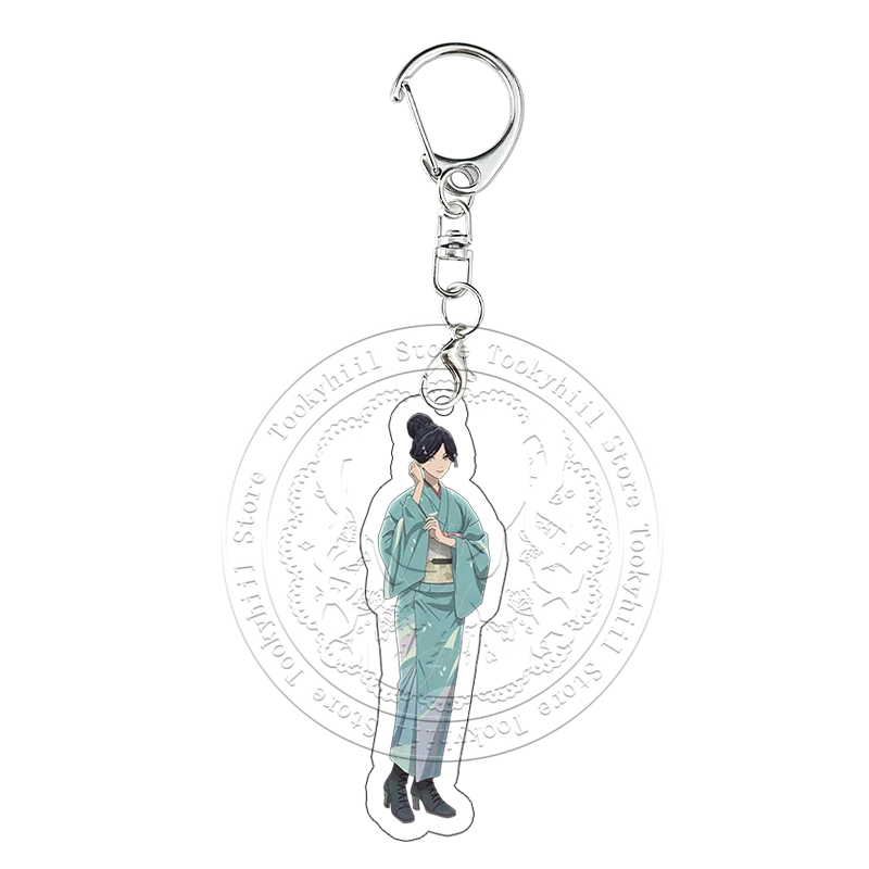 Sparks of Tomorrow Noriko Momokawa Blue Kimono Keychain